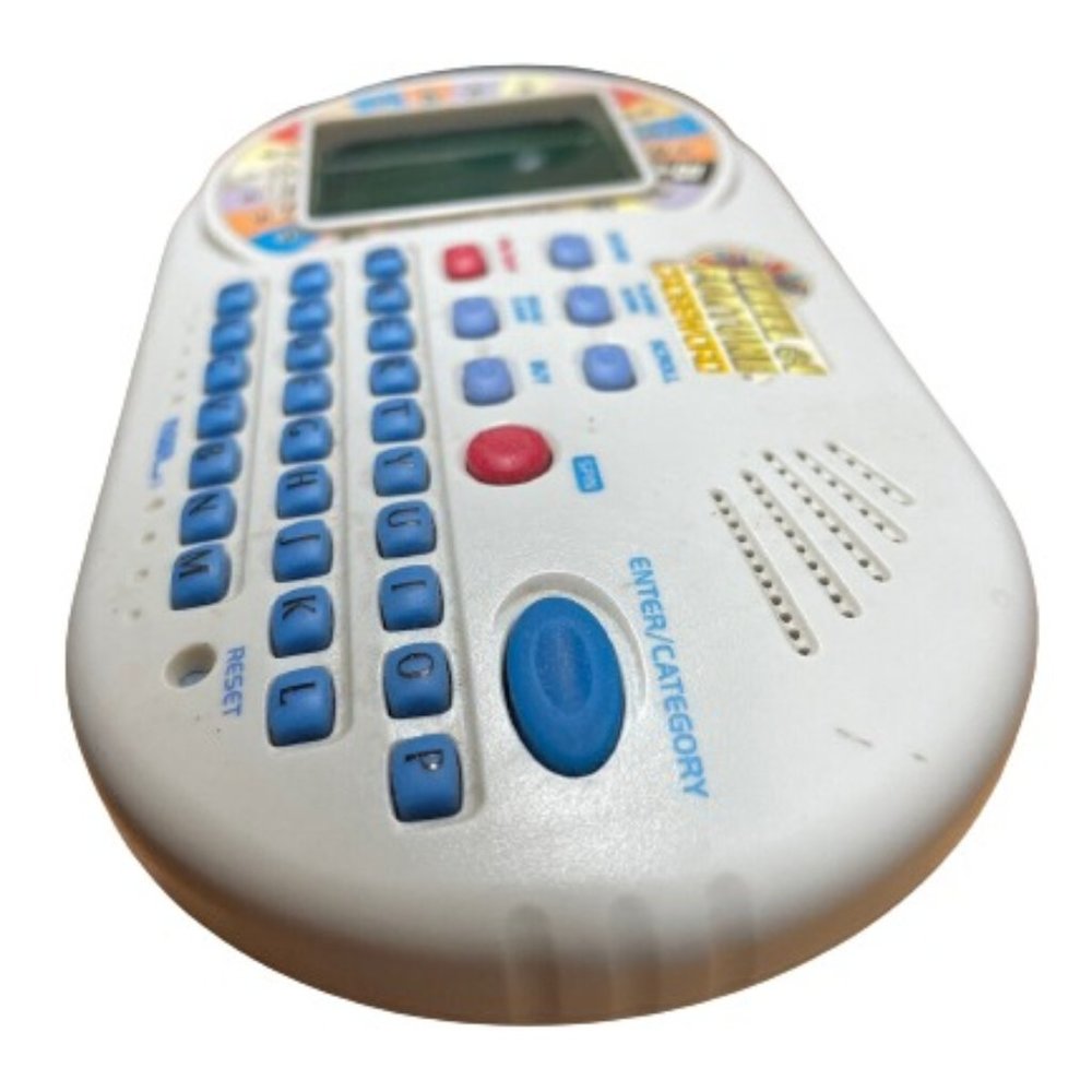Vintage 2002 Tiger Electronics Handheld Wheel of Fortune Game